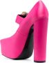 Versace Jeans Couture Hurley 150mm satin platform pumps Pink - Thumbnail 3