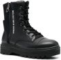 Versace Jeans Couture lace-up leather boots Black - Thumbnail 2