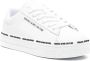 Versace Jeans Couture lace-up leather sneakers White - Thumbnail 2