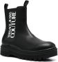 Versace Jeans Couture leather Chelsea boots Black - Thumbnail 2