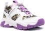 Versace Jeans Couture Logo Brush Couture-print sneakers White - Thumbnail 2