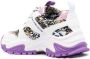 Versace Jeans Couture Logo Brush Couture-print sneakers White - Thumbnail 3