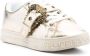 Versace Jeans Couture logo-buckle leather sneakers Gold - Thumbnail 2