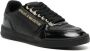 Versace Jeans Couture logo-debossed leather sneakers Black - Thumbnail 2