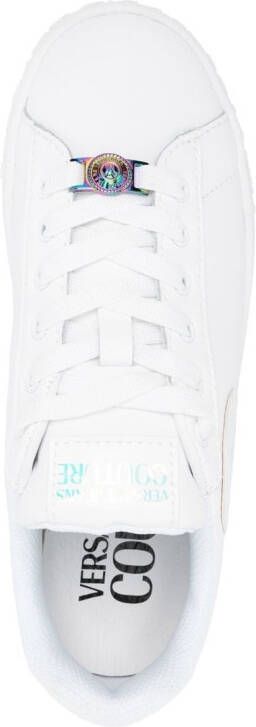 Versace Jeans Couture logo low-top sneakers White