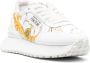 Versace Jeans Couture logo-patch almond-toe sneakers White - Thumbnail 2