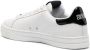 Versace Jeans Couture logo-patch leather low-top sneakers White - Thumbnail 3