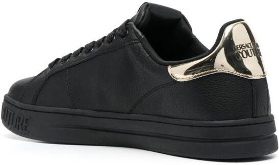 Versace Jeans Couture logo-patch low-top sneakers Black