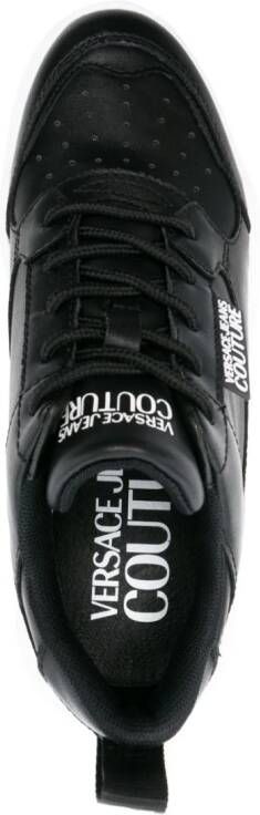 Versace Jeans Couture logo-patch low-top sneakers Black