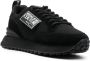 Versace Jeans Couture logo-patch low-top sneakers Black - Thumbnail 2