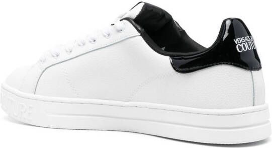 Versace Jeans Couture logo-patch low-top sneakers White