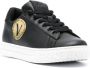 Versace Jeans Couture logo-patch round-toe sneakers Black - Thumbnail 2