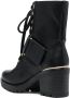 Versace Jeans Couture logo-plaque lace-up boots Black - Thumbnail 3