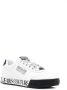 Versace Jeans Couture logo-print leather low-top sneakers White - Thumbnail 2
