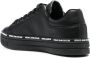 Versace Jeans Couture logo-print leather sneakers Black - Thumbnail 3