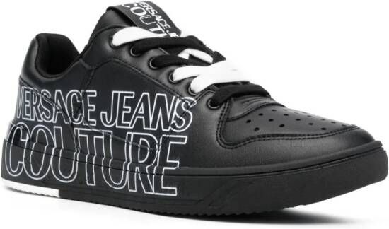 Versace Jeans Couture logo-print low-top sneakers Black