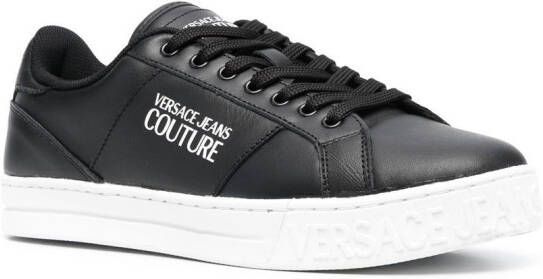 Versace Jeans Couture logo-print low-top sneakers Black