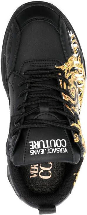 Versace Jeans Couture logo-print low-top sneakers Black