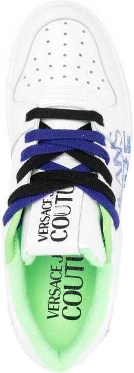 Versace Jeans Couture logo-print low-top sneakers White