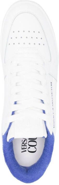 Versace Jeans Couture logo-print low-top sneakers White