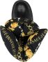 Versace Jeans Couture logo-print round-toe boots Black - Thumbnail 4