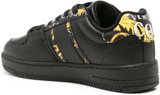 Versace Jeans Couture Meyssa leather sneakers Black