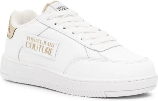 Versace Jeans Couture Meyssa logo-patch sneakers White