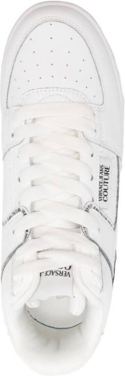 Versace Jeans Couture Meyssa logo-print high-top sneakers White