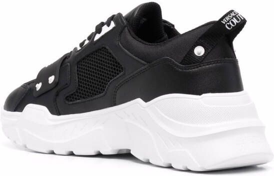 Versace Jeans Couture panelled chunky sneakers Black