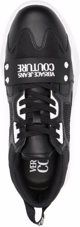 Versace Jeans Couture panelled chunky sneakers Black