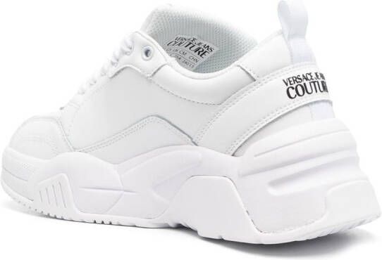 Versace Jeans Couture side logo-print detail sneakers White