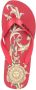 Versace Jeans Couture side logo-print flip flops Red - Thumbnail 4