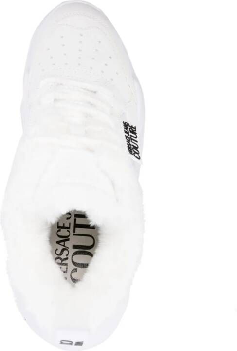 Versace Jeans Couture Speedtrack fur-lining sneakers White