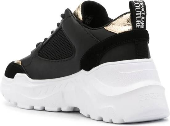 Versace Jeans Couture Speedtrack leather sneakers Black