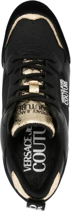 Versace Jeans Couture Speedtrack leather sneakers Black
