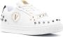 Versace Jeans Couture spiked stud-design leather sneakers White - Thumbnail 2