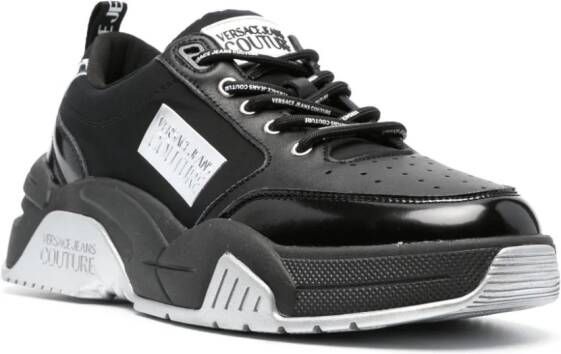 Versace Jeans Couture Stargaze logo-embossed sneakers Black