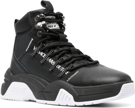 Versace Jeans Couture Stargaze high-top sneakers Black