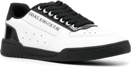 Versace Jeans Couture two-tone low-top sneakers Black