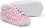Versace Kids all-over logo-print sneakers Pink - Thumbnail 2