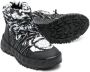 Versace Kids Barocco-print snow boots Black - Thumbnail 2