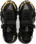 Versace Kids Barocco print touch-strap sneakers Black - Thumbnail 3