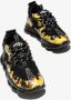 Versace Kids Chain Reaction Barocco print sneakers Black - Thumbnail 2
