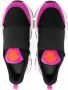 Versace Kids colour-block slip-on sneakers Black - Thumbnail 3