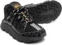 Versace Kids Greca lace-up sneakers Black - Thumbnail 2