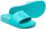 Versace Kids logo-embossed sliders Blue - Thumbnail 2