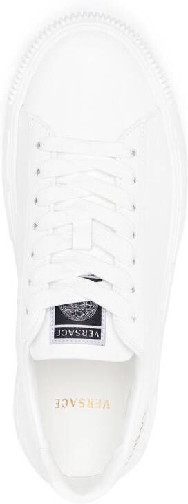 Versace La Greca lace-up sneakers White