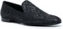 Versace La Greca metallic jacquard slippers Black - Thumbnail 2