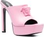 Versace La Medusa 140mm platform mules Pink - Thumbnail 2