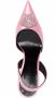 Versace La Medusa 105mm crystal-embellished slingback pumps Pink - Thumbnail 4